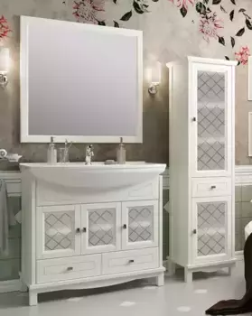 Мебель для ванной «Opadiris» Омега 85 слоновая кость