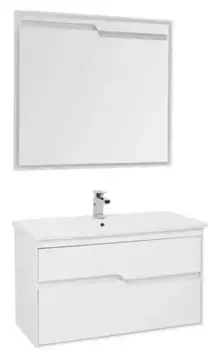 Мебель для ванной подвесная «Aquanet» Модена 100 белая