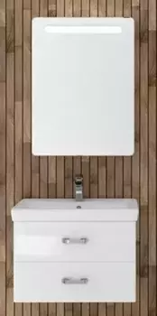 Мебель для ванной подвесная «Aquaton» Америна 70 белая