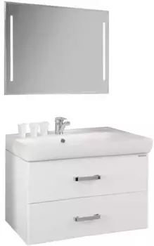 Мебель для ванной подвесная «Aquaton» Америна 80 белая