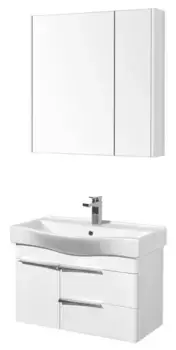 Мебель для ванной подвесная «Aquaton» Беверли 80 белая