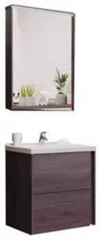 Мебель для ванной подвесная «Aquaton» Стоун 60 грецкий орех