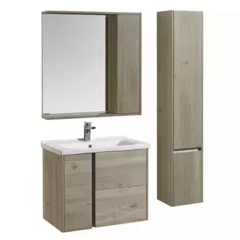 Мебель для ванной подвесная «Aquaton» Стоун 80 сосна арлингтон