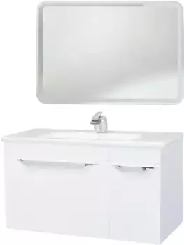 Мебель для ванной подвесная «Bellezza» Альдо 80 белая