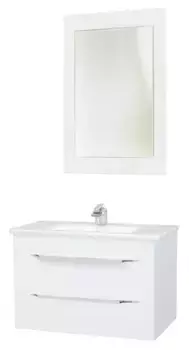 Мебель для ванной подвесная «Bellezza» Луиджи 75 белая