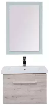 Мебель для ванной подвесная «Dreja» Big Inn 65 дуб кантри