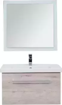 Мебель для ванной подвесная «Dreja» Big Inn 80 дуб кантри