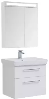 Мебель для ванной подвесная «Dreja» Q Max 70 белый глянец
