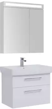 Мебель для ванной подвесная «Dreja» Q Max 80 белый глянец