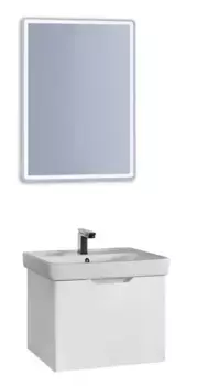 Мебель для ванной подвесная «Dreja» Tiny 50 белая