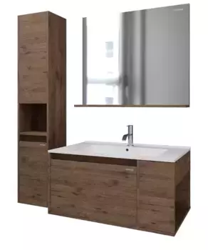 Мебель для ванной подвесная «Grossman» Тенза 85 веллингтон