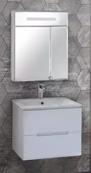 Мебель для ванной подвесная «Onika» Айленд 60.13 белая
