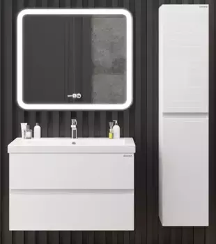 Мебель для ванной подвесная «Onika» Эвада 80 белая