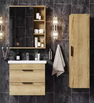 Мебель для ванной подвесная «Onika» Легран 50.13 дуб галифакс