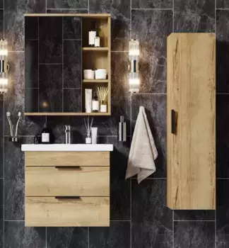 Мебель для ванной подвесная «Onika» Легран 70.13 дуб галифакс