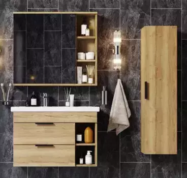 Мебель для ванной подвесная «Onika» Легран 80.13 дуб галифакс