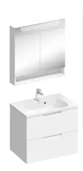 Мебель для ванной подвесная «Ravak» SD Classic II 60 белая/белая