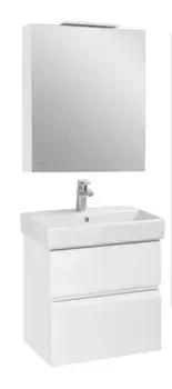 Мебель для ванной подвесная «Roca» Oleta 60 белый глянец