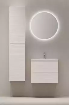 Мебель для ванной подвесная «Sancos» Folk 60 Bianco