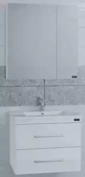 Мебель для ванной подвесная «СанТа» Вегас 65 белая