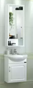 Мебель для ванной подвесная «СанТа» Верона 45 белая