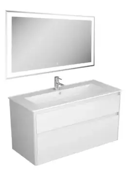 Мебель для ванной подвесная «Veneciana» Aventino 105 с 2 ящиками белая