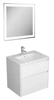 Мебель для ванной подвесная «Veneciana» Aventino 65 с 2 ящиками белая
