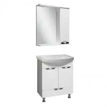 Мебель для ванной «Runo» Барселона 65 белая