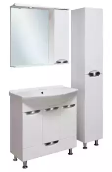 Мебель для ванной «Runo» Барселона 75 белая