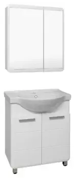 Мебель для ванной «Runo» Эрика 70 белая