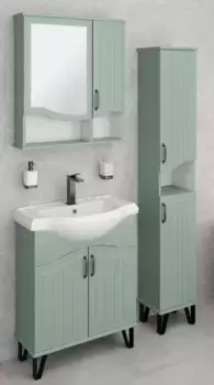 Мебель для ванной «Runo» Марсель 65 мята