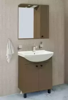 Мебель для ванной «Runo» Римини 65 бежевая