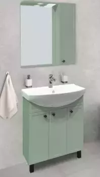 Мебель для ванной «Runo» Римини 75 мята
