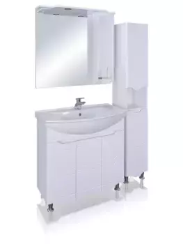Мебель для ванной «Runo» Стиль 85 белая