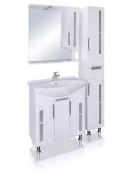 Мебель для ванной «Runo» Толедо 75 белая