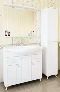 Мебель для ванной «Sanflor» Софи 85 New белая