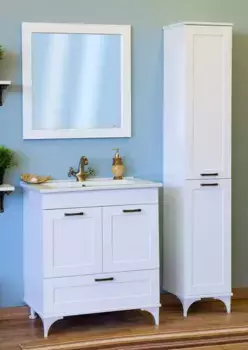 Мебель для ванной «Sanflor» Ванесса 75 белая