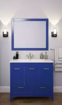 Мебель для ванной «Sanflor» Ванесса 95/2 индиго