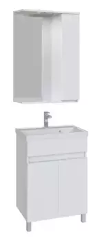 Мебель для ванной «Sanstar» Квадро 60 белая