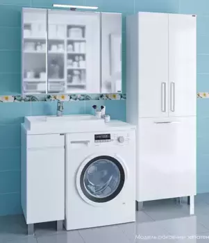 Мебель для ванной «СанТа» Марс 90 белая левая/правая