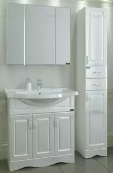 Мебель для ванной «СанТа» Верона 80 белая