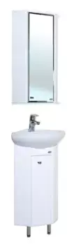 Мебель для ванной угловая «Bellezza» Мими 34 белая