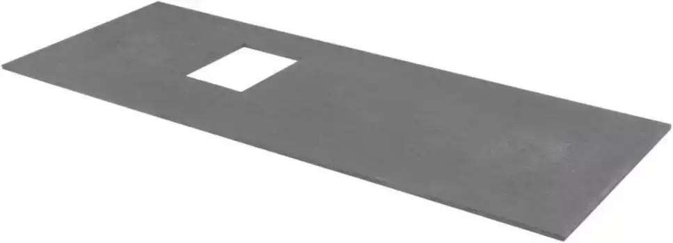 Мебельная столешница «Allen Brau» Infinity 120 L 1.21015.GR-S керамогранит graphite structure левая