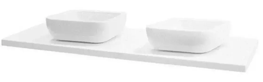 Мебельная столешница «Aquaton» Брук 120 белая