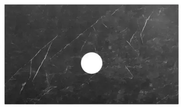 Мебельная столешница «Belbagno» KEP-80-MNO-W0 керамогранит Marmo Nero Opaco