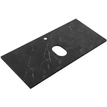 Мебельная столешница «Belbagno» KEP-90-MNO керамогранит Marmo Nero Opaco