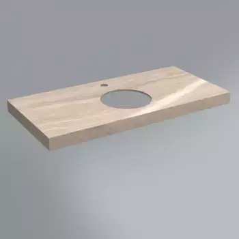 Мебельная столешница «Kerama Marazzi» Canaletto 100/48 керамогранит бежевая лаппатированная
