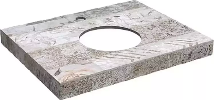 Мебельная столешница «Kerama Marazzi» Canaletto 60 керамогранит песочно-серая