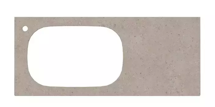 Мебельная столешница «Kerama Marazzi» Magicka MA.2.1.SG540620R/120 120/49,6 керамогранит бежевая матовая