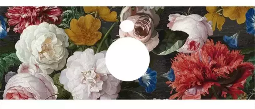 Мебельная столешница «Kerama Marazzi» Парк Роз 120 PL1 керамогранит цветы